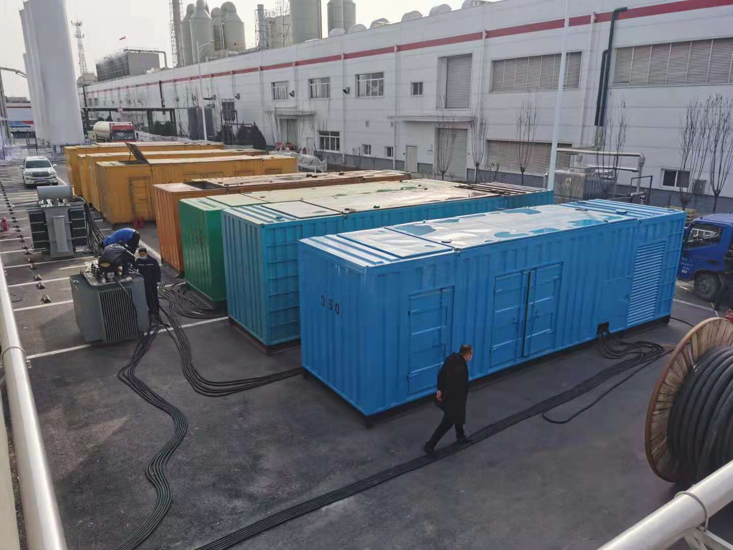 莲湖出租发电机-柴油发电机组三相采用什么接法